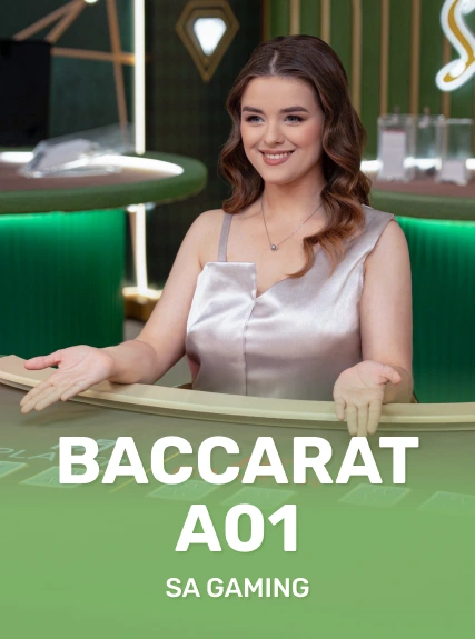 Baccarat A01 game tile